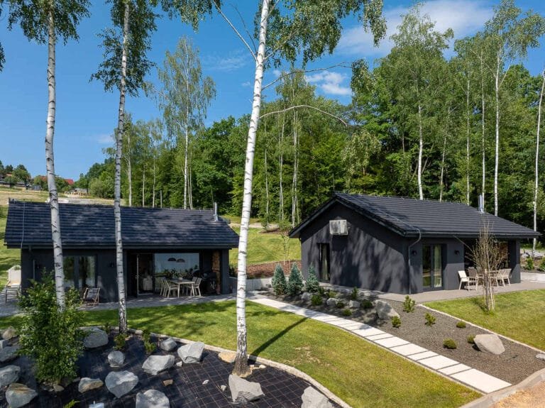 domki nad jeziorem mucharskim